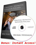 Hypnotic elevator pitch NLP sales