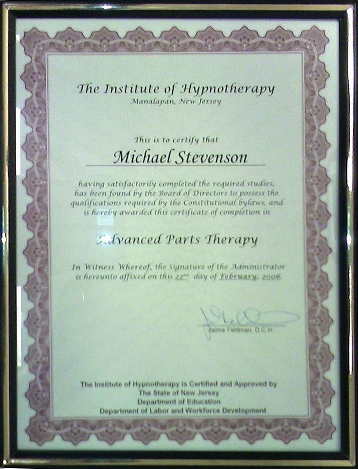 NLP TIME Techniques and Hypnosis Training and Services by Michael ...