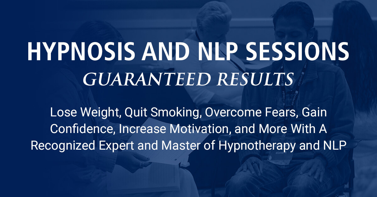 NLP, Hypnotherapy, EFT Sessions